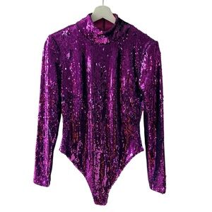 Retrofete Sequin Bodysuit